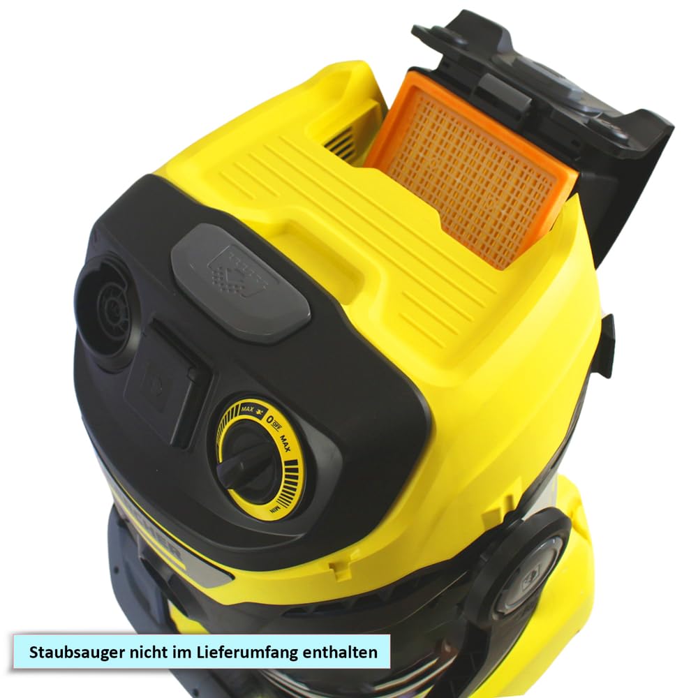 MisterVac | compatibile con sacchetti per aspirapolvere professionale, sacchetti di ricambio 10 pezzi Kärcher WD 7.700 p Prof