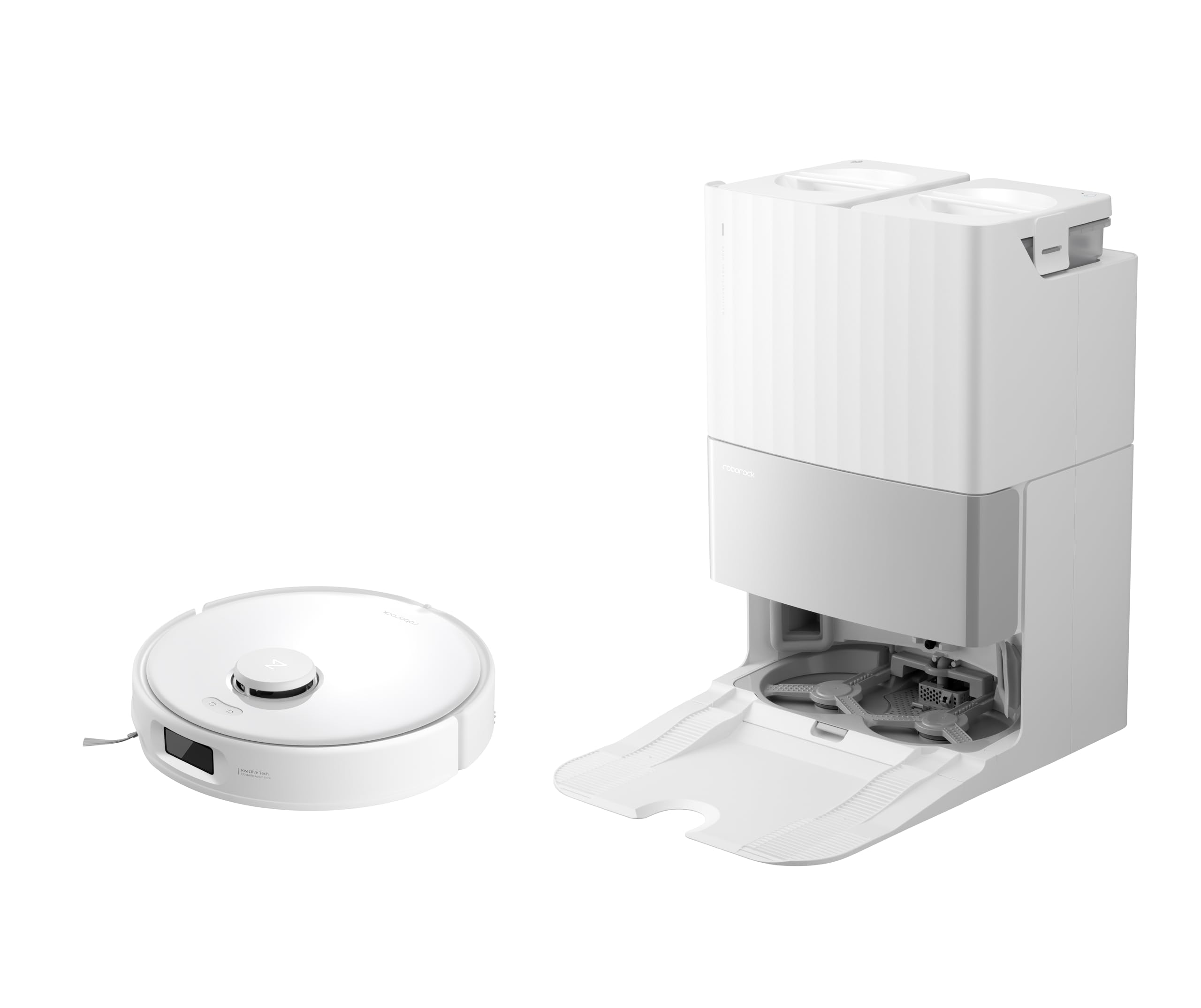 roborock Qrevo Edge S5A robot odkurzający z funkcją mycia, system Dual Anti-Tangle, 18.500 Pa, design FlexiArm do czyszczenia krawędzi, podnośny mop do mycia, 75℃ gorąca woda do czyszczenia mopem