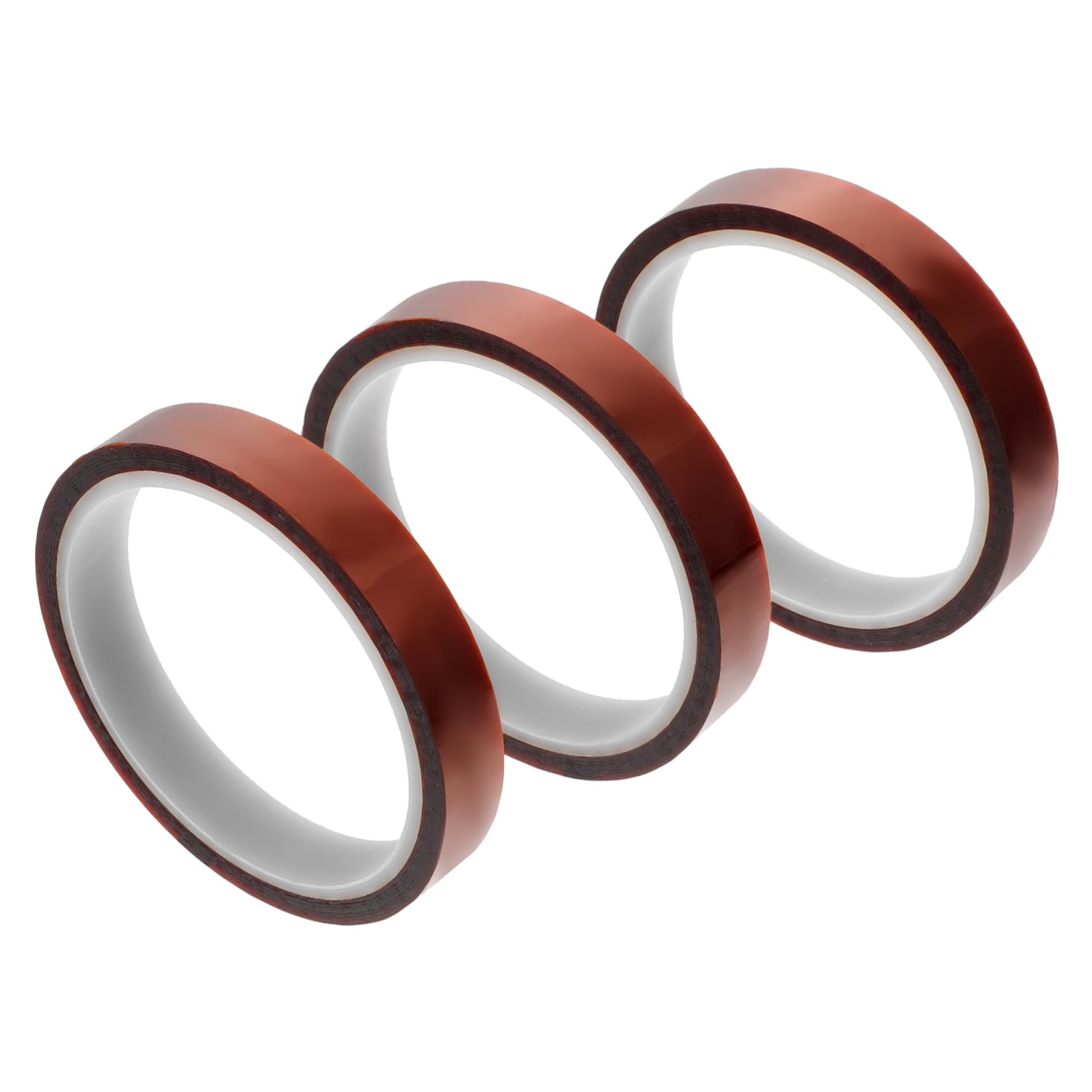 Luxshiny Welding 3D Printing Heat Transfer Tapes 3 Rolls Anti-Static Adhesive High-Temperature Low-Temperature Resistance