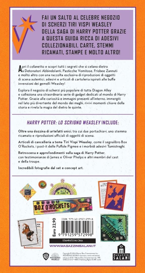 Harry Potter. Lo scrigno Weasley. Con gadgets