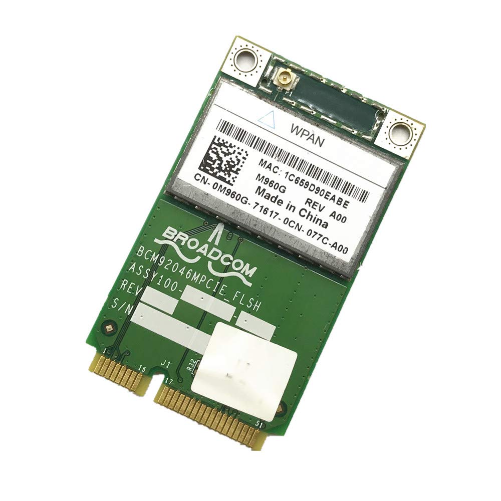 DELLs Wireless 370 BT Module latitude E5400 E5500 E6400 M2400 M4400 M6400 BCM92046MPCIE_FLSH M960G