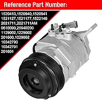 Vista 6 de cciyu Air Conditioning Compressor 2000-2014 for GMC Yukon 5.3L Fit for Cadillac Escalade 5.3L 2002 AC Pump