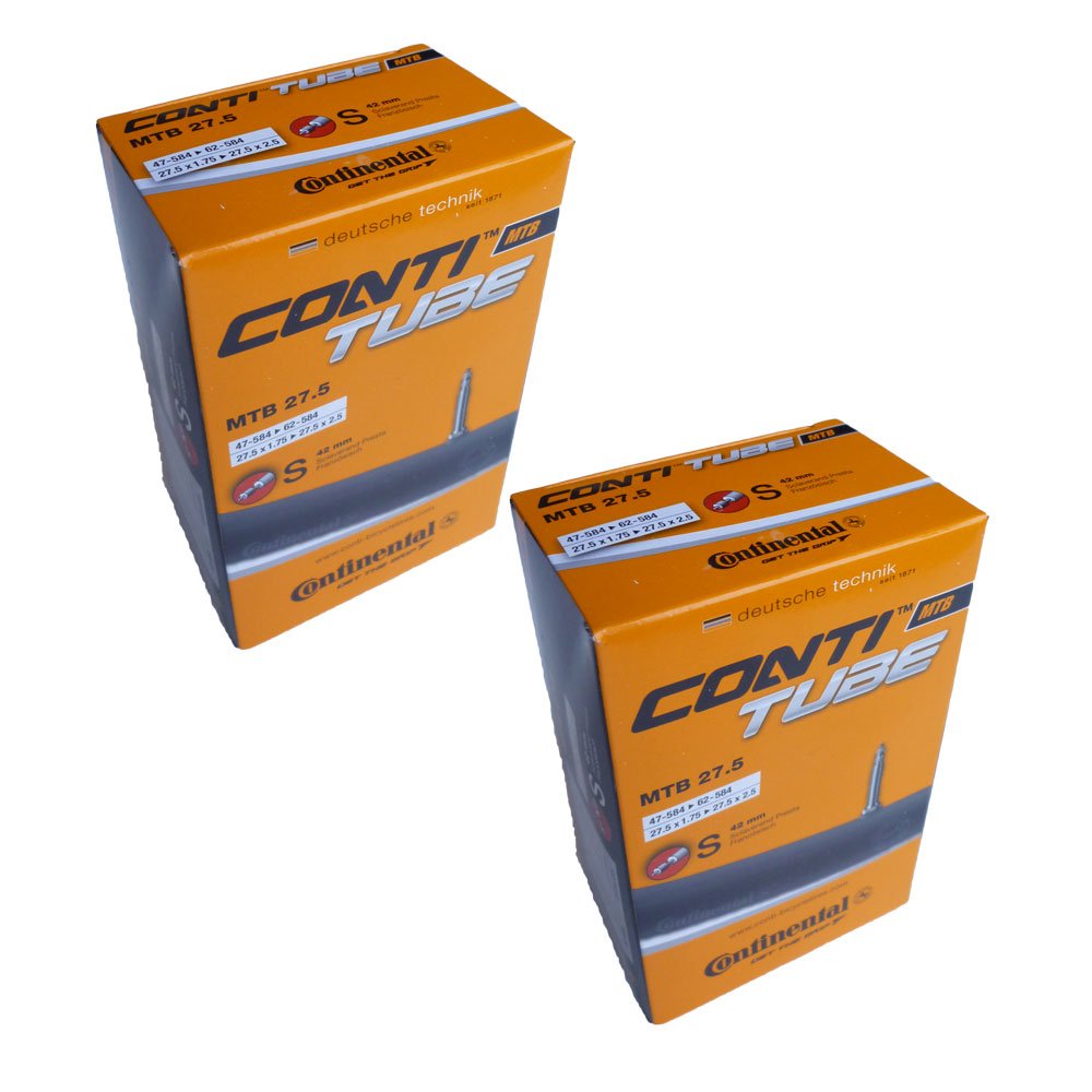 2 x MTB 27.5 Mountain Bike inner tube