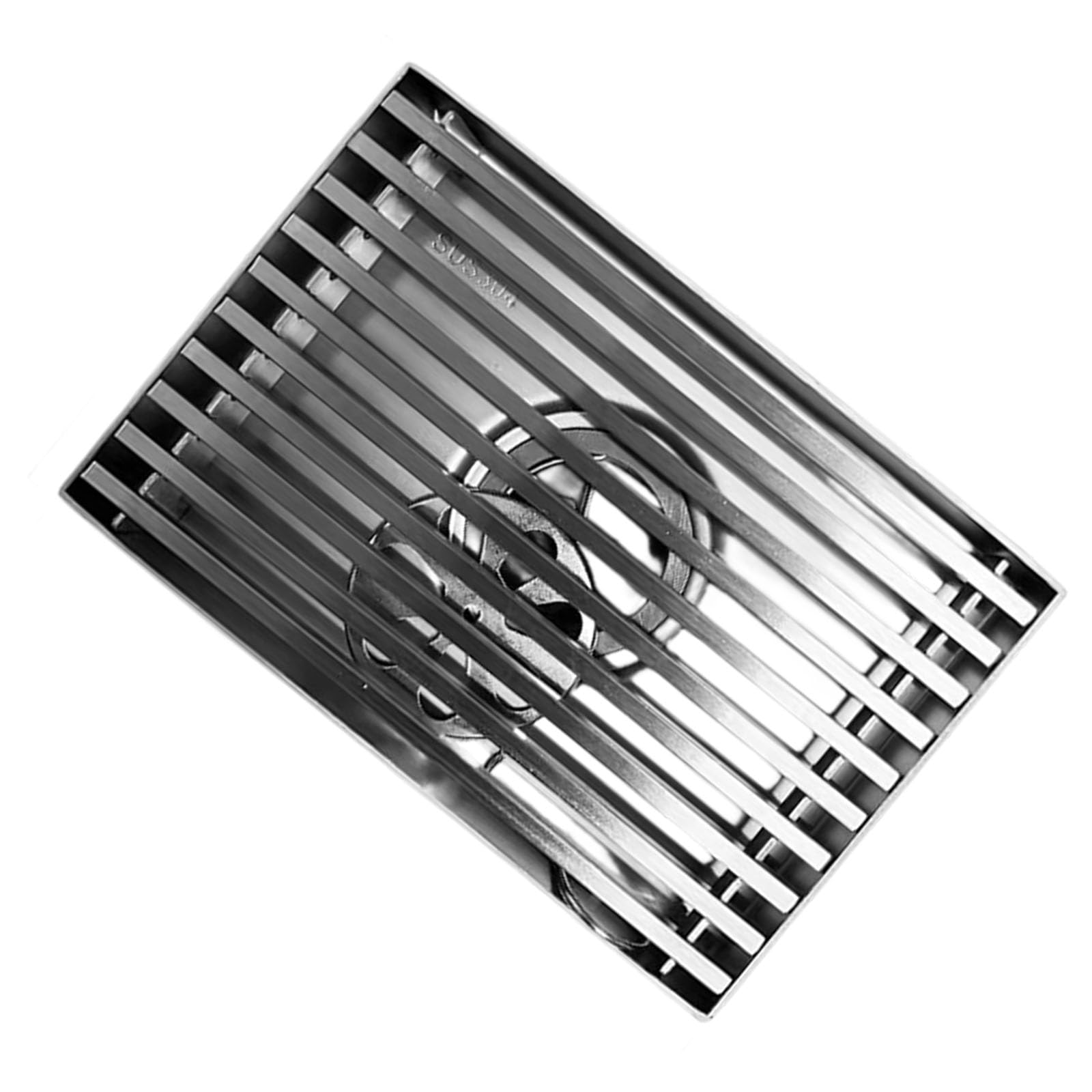 Stainless Steel Floor Drain Deodorizer Filter Replacement Double Filter Anti Clog Drain Cover for Bathroom Kitchen Deodorants Stainless Steel Floor