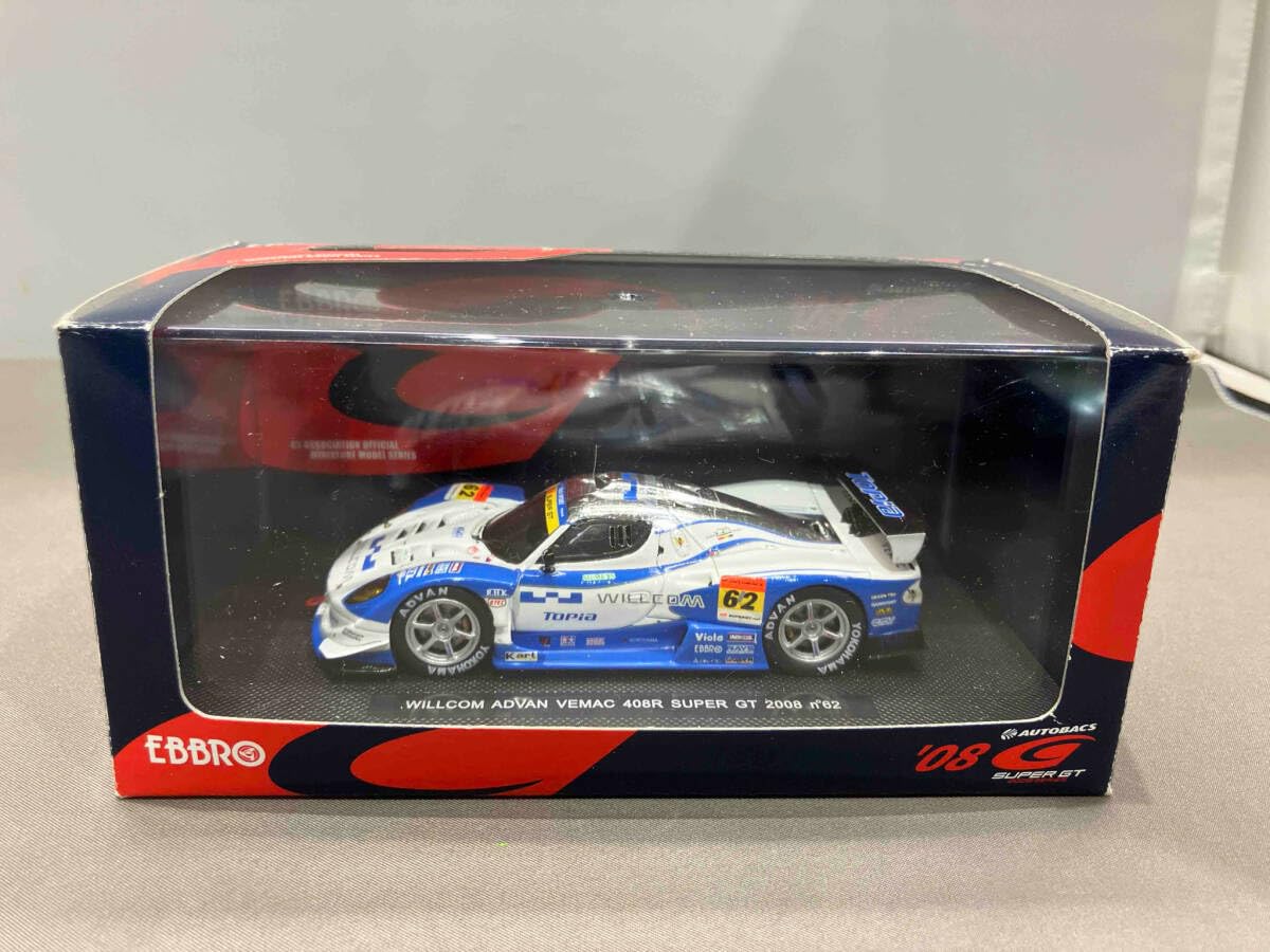 Amazon.co.jp: エブロ WILLCOM ADVAN VEMAC 408R SUPER GT 2008 series