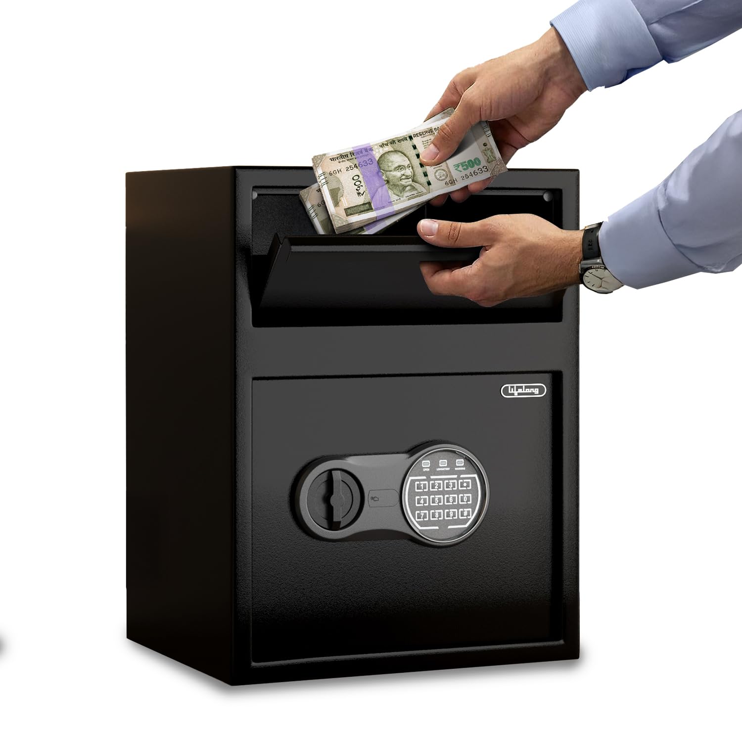 Lifelong Home Safe LLHSEB20- 56L with external battery box