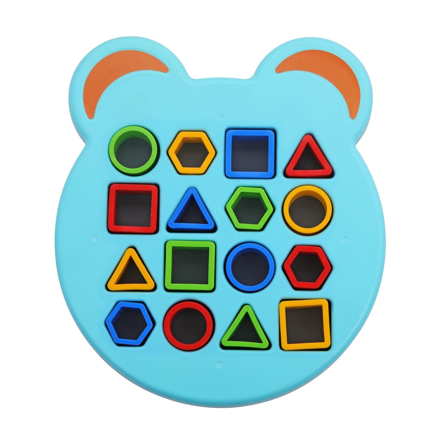 POTLID Shape Matching Game for Kids | Color & Geometric Shape Puzzle Board | Montessori Sensory Educational Toy | Quick Matching Learning Game for Ages 1–8 2