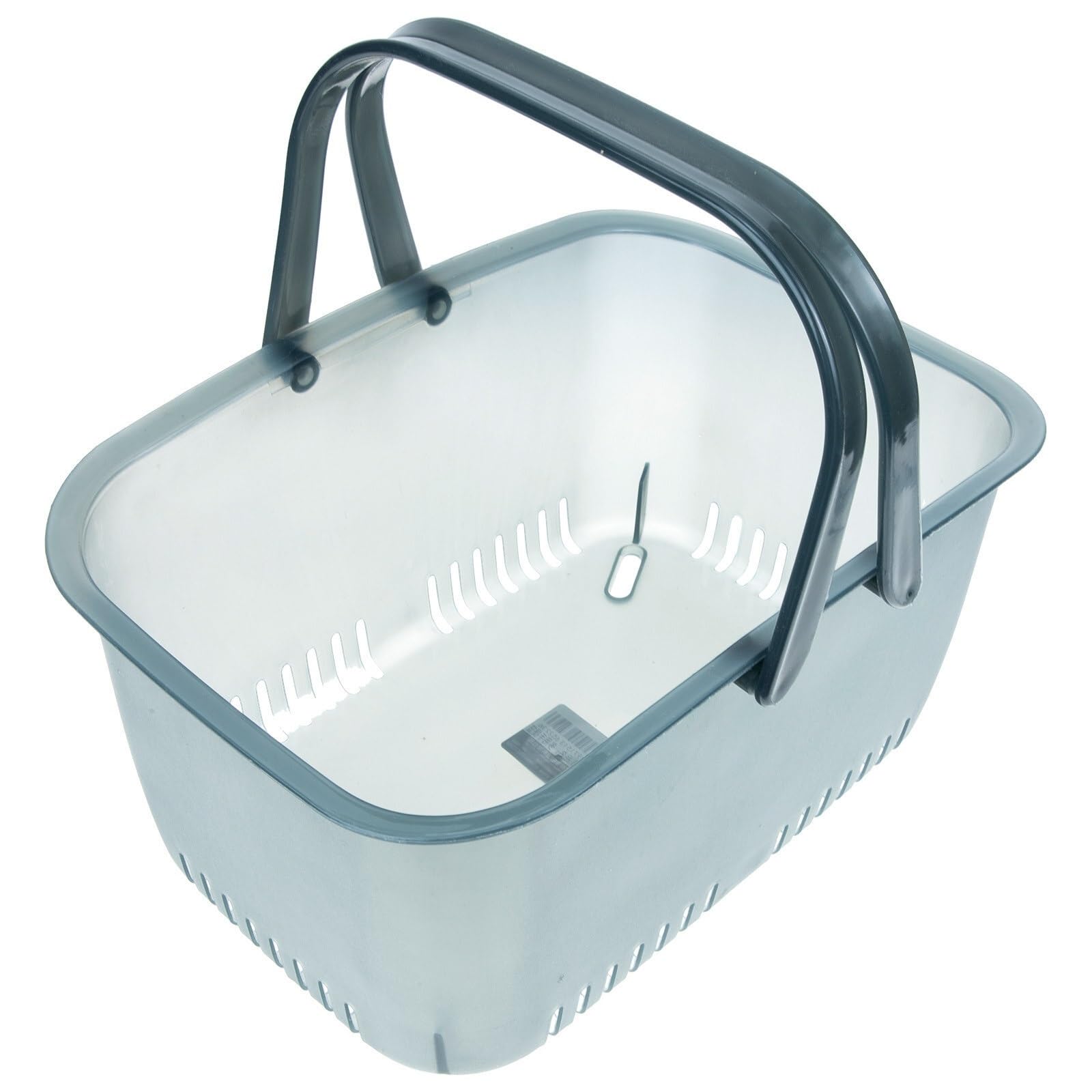 Cesta de ducha portátil con asa, cesta almacenamiento grande for baño, contenedor plástico multifuncional for artículos tocador for el hogar, 2 uds Para Ducha