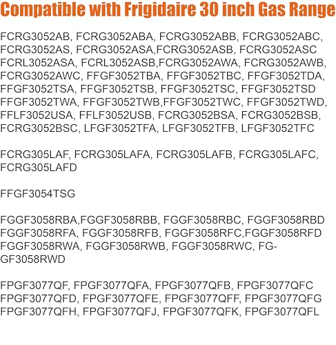 Fanxm Stove Top Protector Compatible with FCRG3052,FCRG3045,FGGF3058, Custom Fit Gas Range Protectors, Reusable Non-Stick Stove Burner Liners, 0.4mm Heat Resistant Stove Guard, No Trimming Required by FanXm - Used condition - Image 4