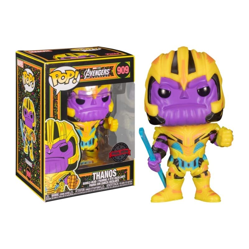 Funko Pop! Marvel: Blacklight - Thanos Blacklight #909