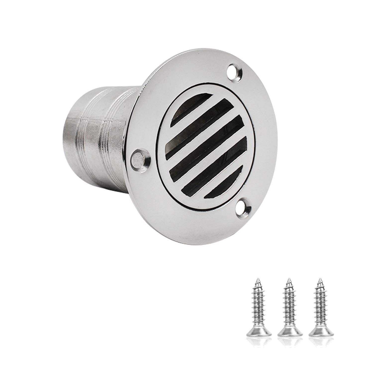 Buy SHENGHUISS Boat Thru Hull Deck Drain Scupper 2 Inch (50mm) Heavy