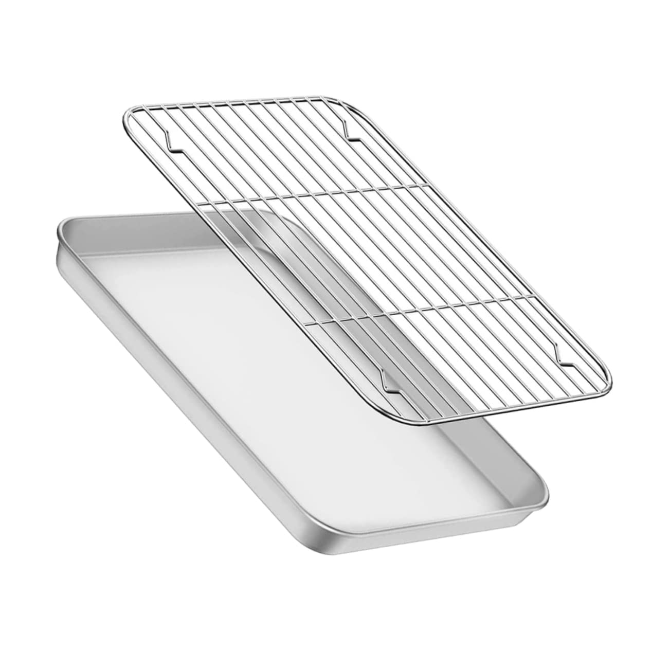 Cabilock Bandeja Para Hornear Para Acampar Accesorio Para Hornear Rejilla De Alambre Inoxidable