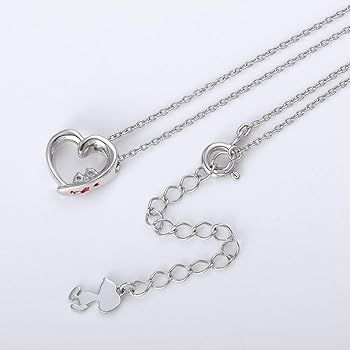 Amazon | [スヌーピー] シルバー ネックレス ぬいぐるみ セット