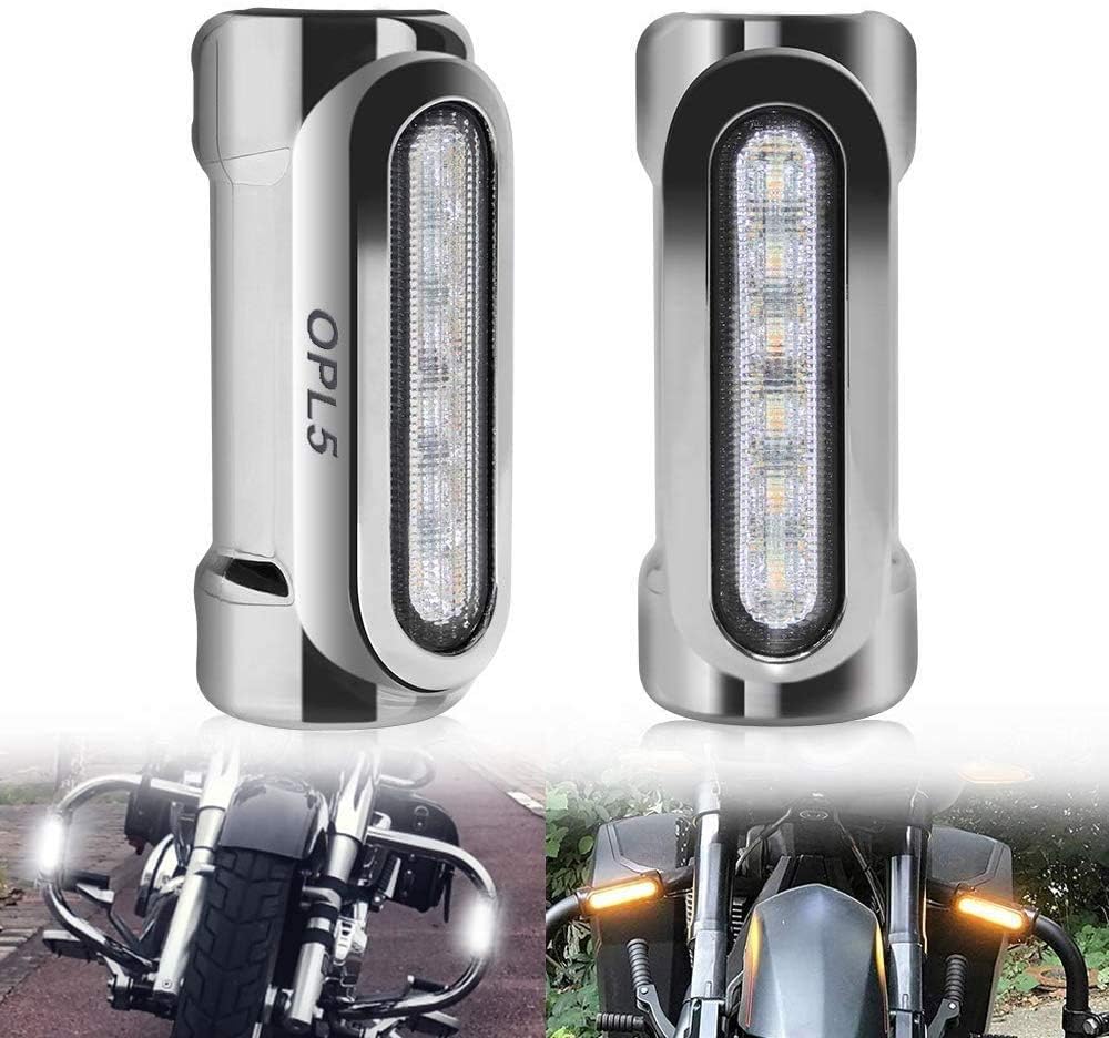 OPL5 Motorcycle Highway Bar Lights Switchback Turn Signals Driving