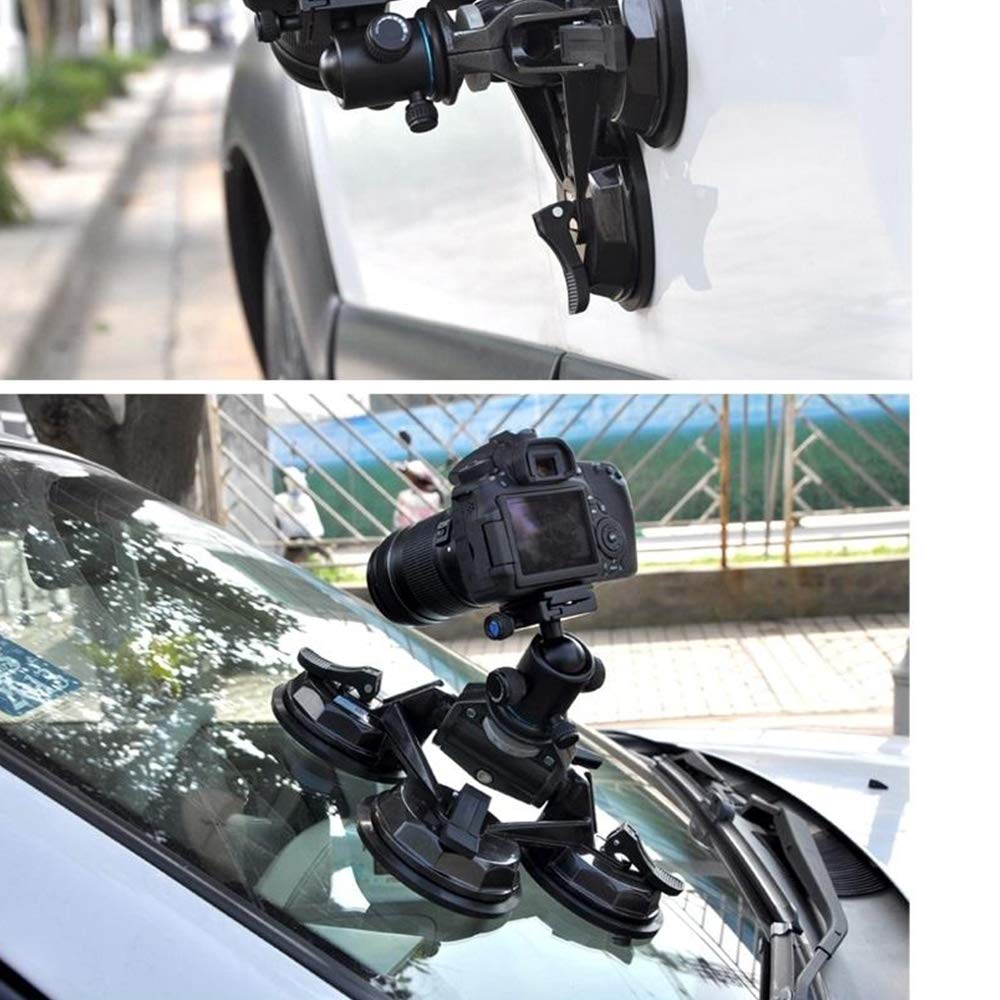 Amazon | WUPYI ビデオカメラカーサッカー 車吸盤スタビライザー