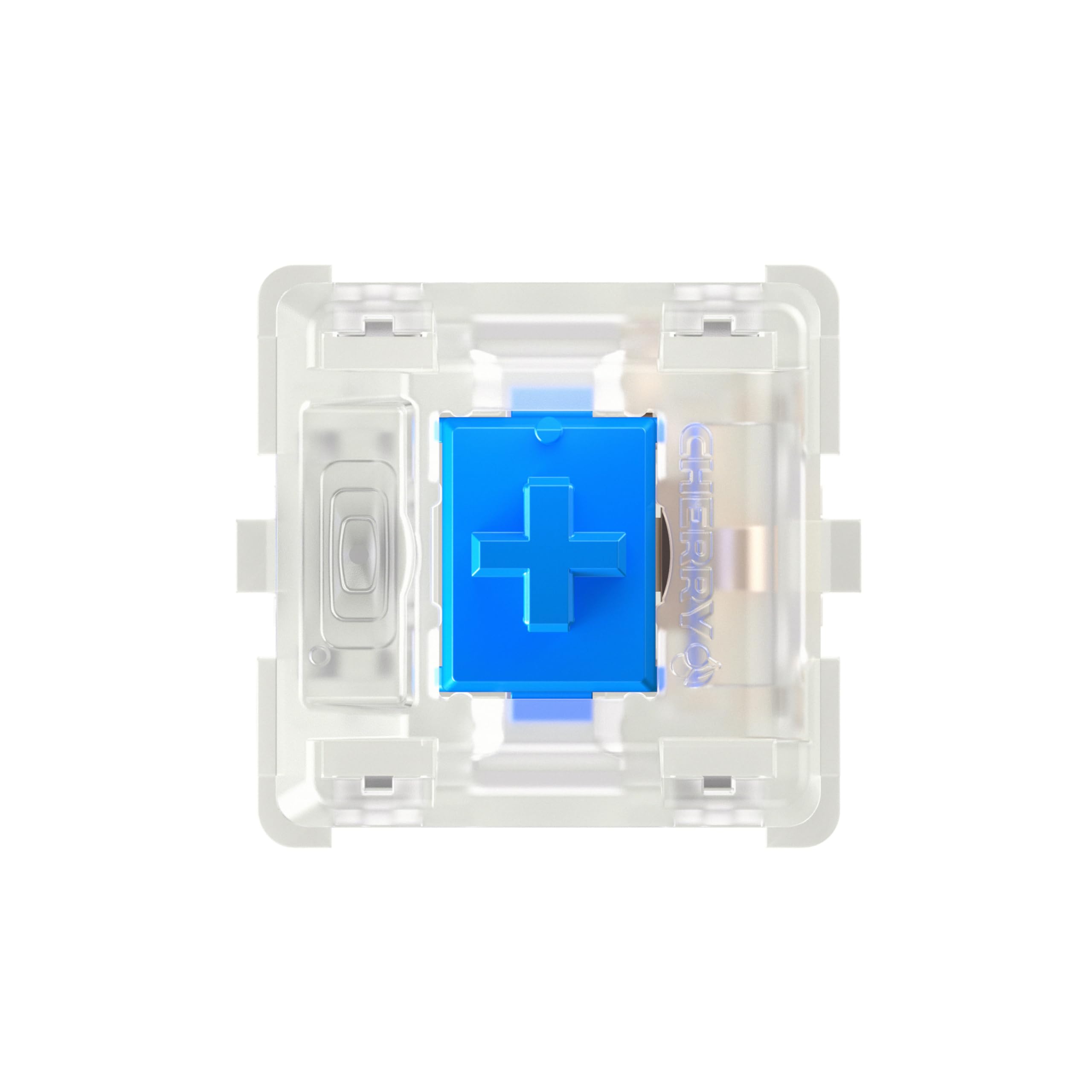 CHERRY MX2A RGB BLUE Switch Kit, 36 Przełączników Mechanicznych, Do Majsterkowania, Hot Swap Lub Klawiatury Do Gier, Przełącznik Dotykowy z Kliknięciem, Głośny i Zauważalny