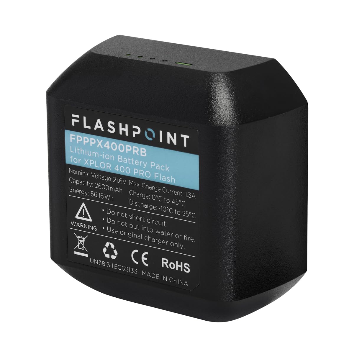 Amazon.com : Flashpoint Rechargeable Lithium-Ion Battery Pack for