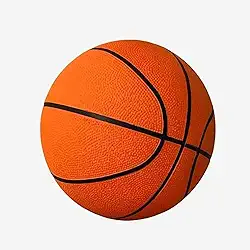 Bola de Basquete Profissional Tamanho 7 Oficial – Borracha Reforçada Alta Durabilidade – Uso Interno e Externo – Aderência Premium – Laranja – Ideal para Treinos e Presentes