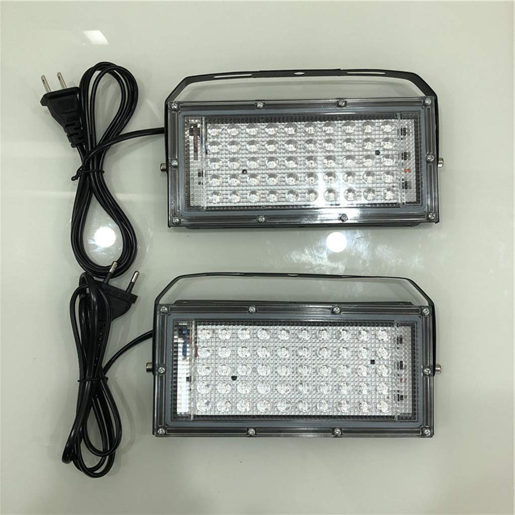 Projecteur LED UV 50W Germicide UVC Avec Ozone - Désinfection, Stérilisation - Pour Intérieur/extérieur, Prise EU/US 110V-220V - 9