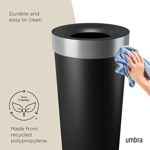 Vista 36 de Cubo de basura Umbra Gris