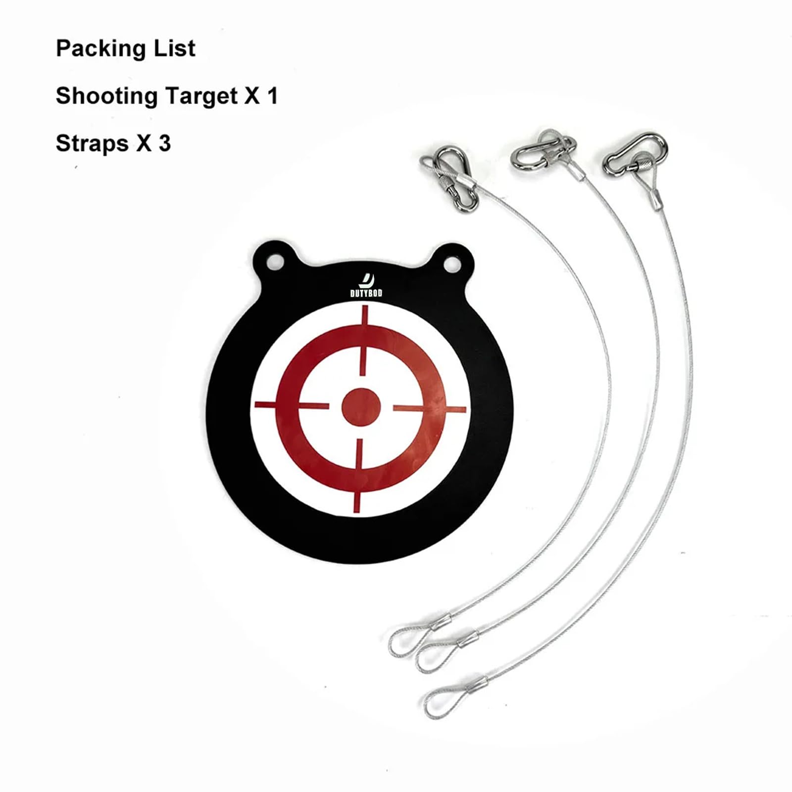 DUTYBOD Ice Hockey Training Goal Target Bell- Metal Bell Shooting Target- Very Handy for Hockey Shot Practice Equipment. (Circle)