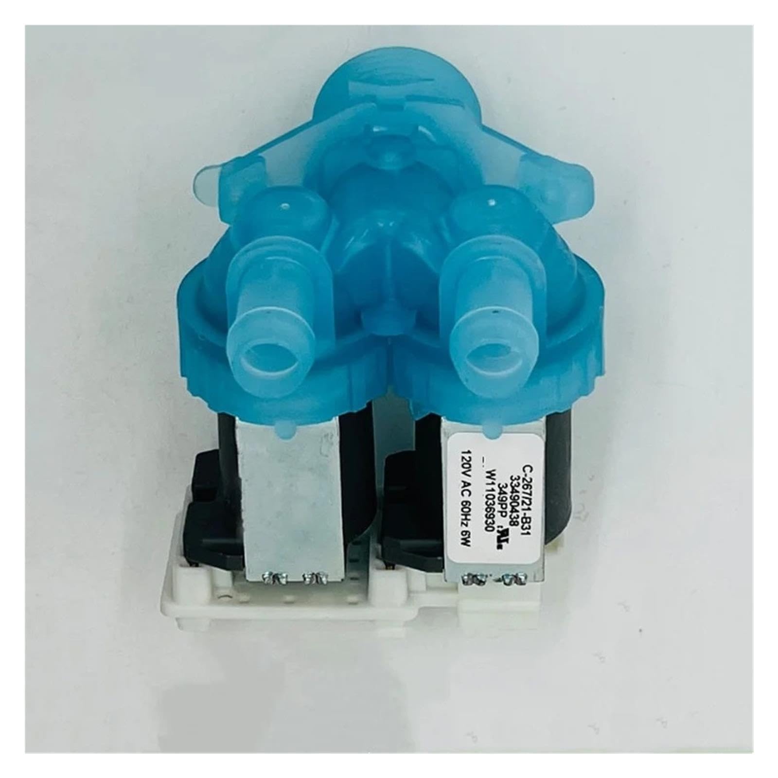 Válvula Solenoide De Entrada De Agua Para Lavadora, W11036930, Pieza De Repuesto De Válvula De Entrada De Agua