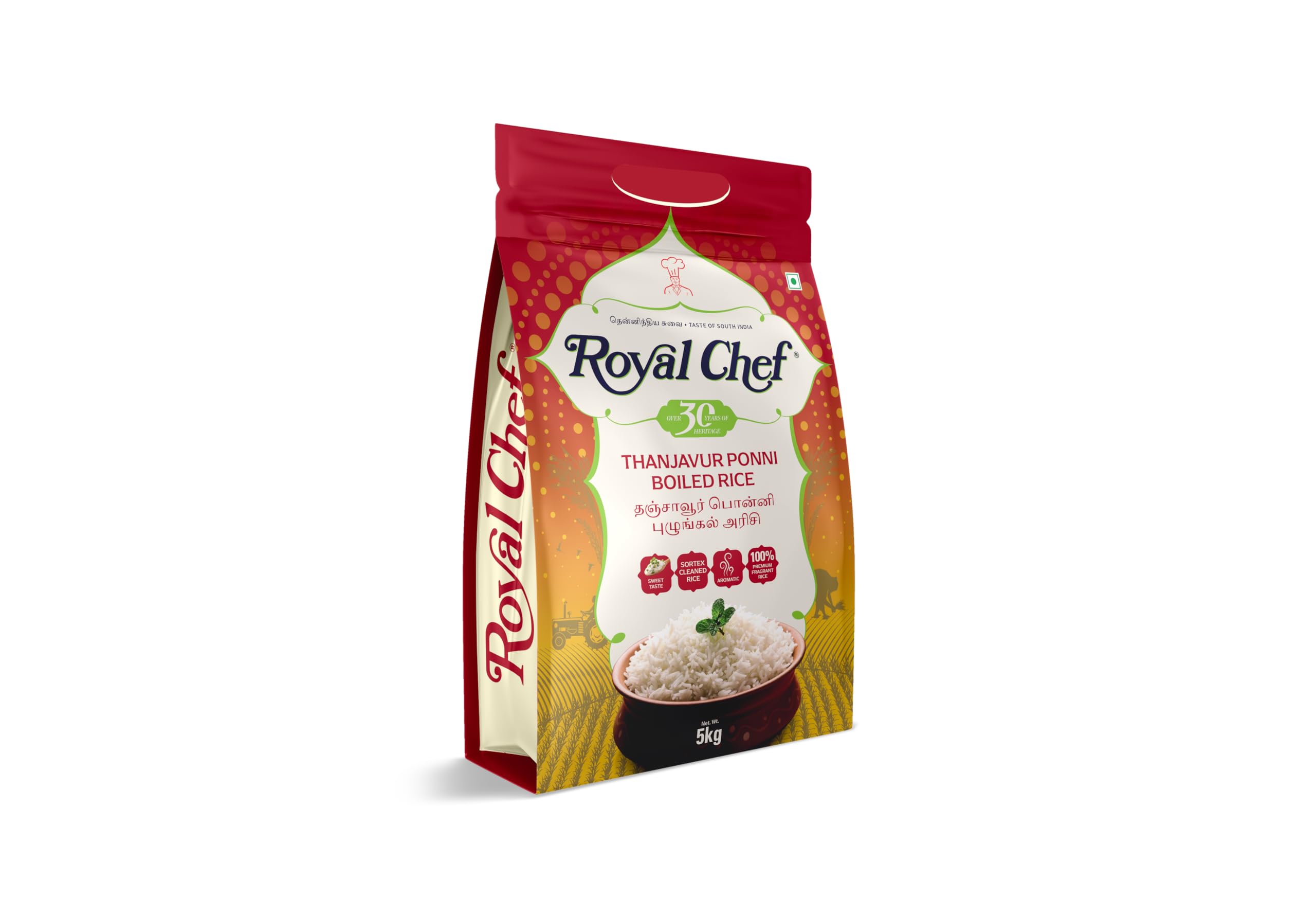 Royal Chef Thanjavur Ponni Boiled Rice 5kg