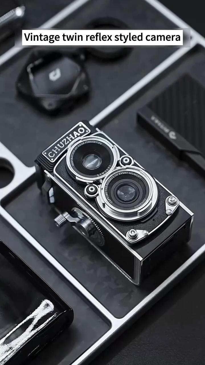 CHUZHAO M1 Retro CCD Dual Reflex Digital Camera High-definition Mini Camera Portable Camera With Manual Joystick 1080p Video - 44