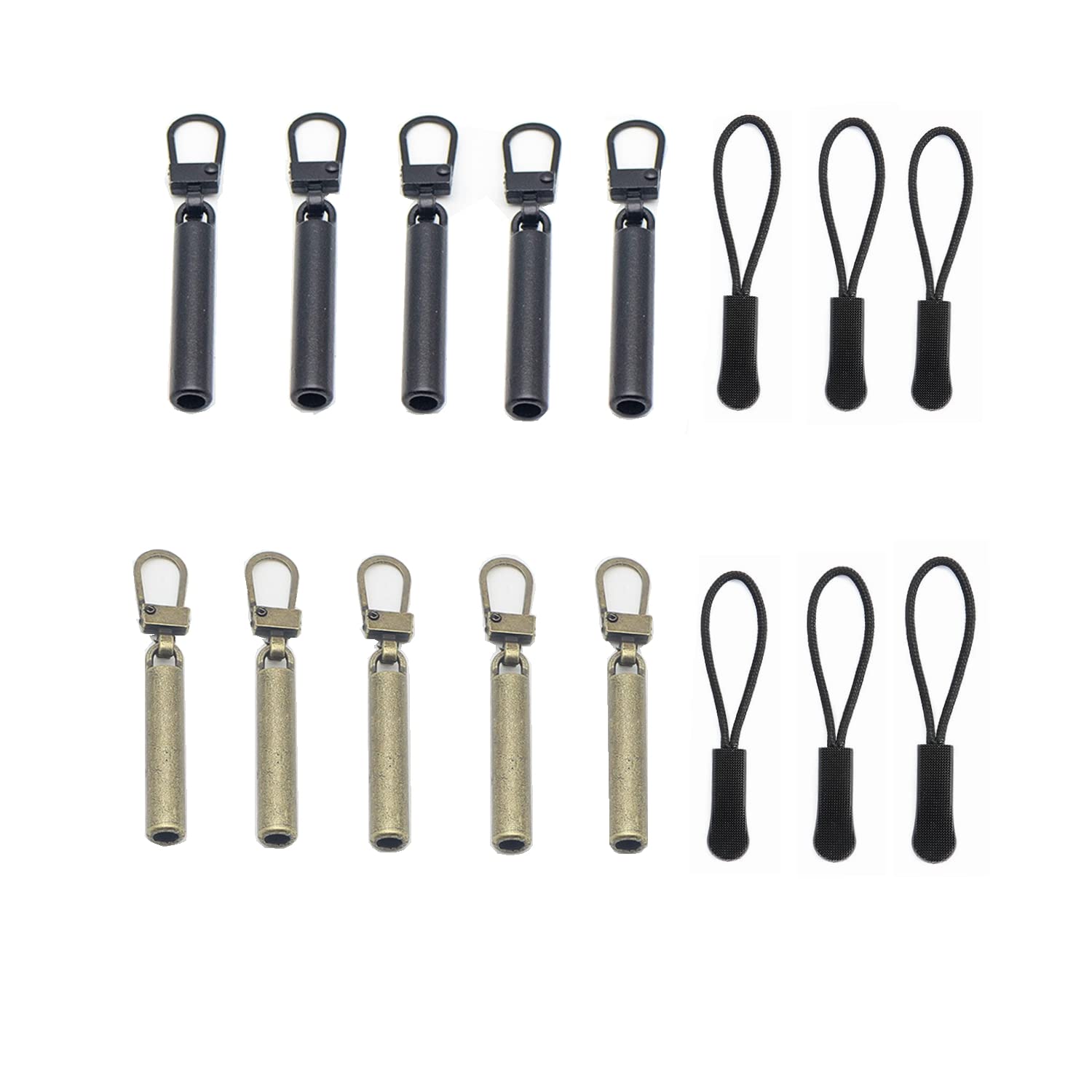 16Pcs Zipper Pull Replacement