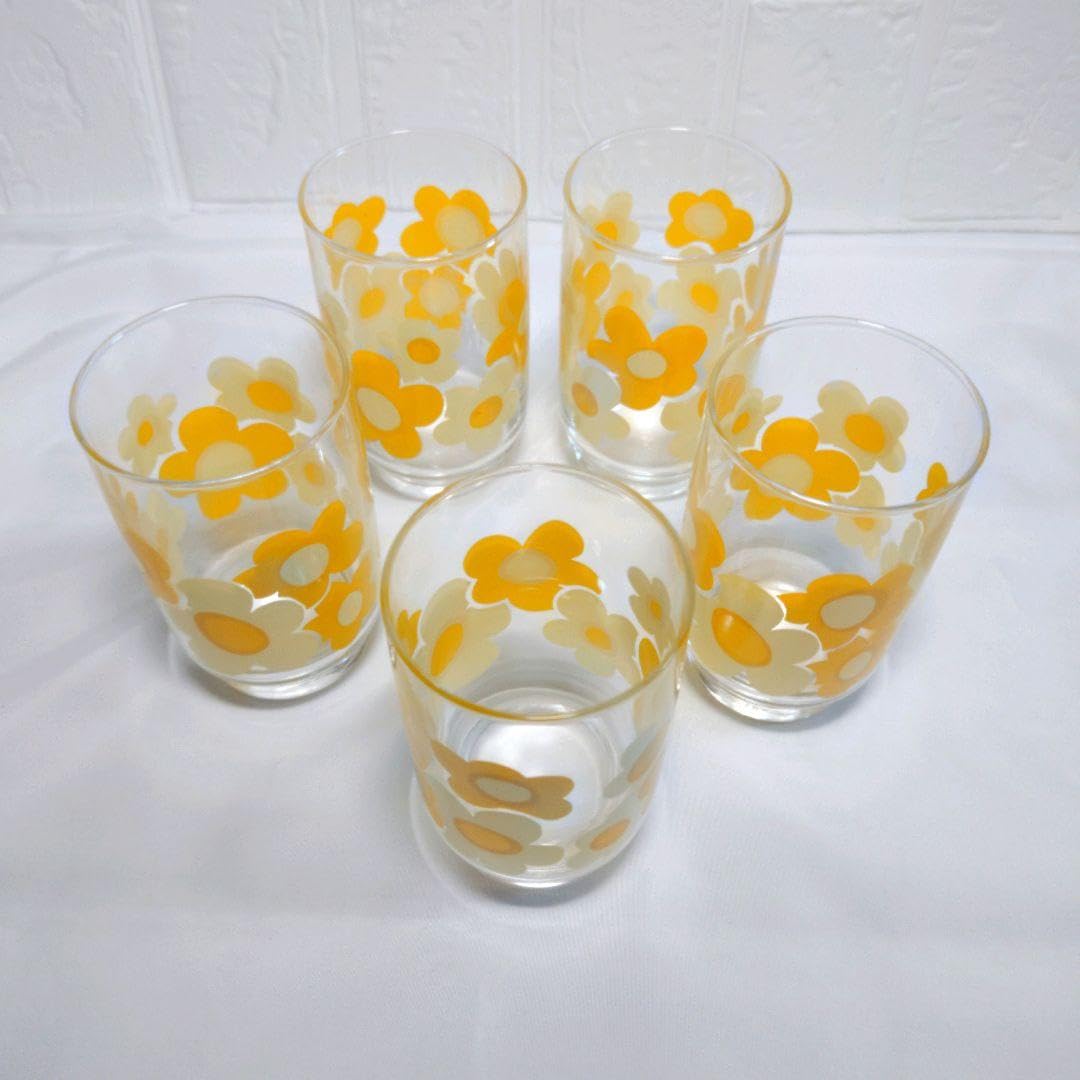 【昭和レトロ】ガラス製ストッカー&レトログラス&ガラスボール2点セット Amazon | 昭和レトロポップ 花 グラスセット 10客 佐々木硝子