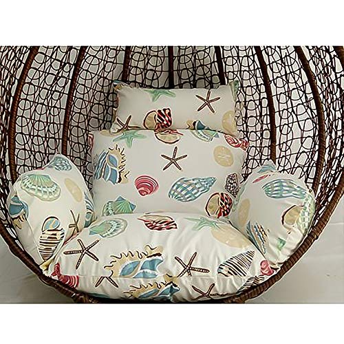KKLTDI Hammock Chair Cushions, Thicken Non-slip Breathable Swing Seat Cushion Soft Tatami Hammock Hanging Swing Chair Cushion-k 66x45cm(26x18inch)
