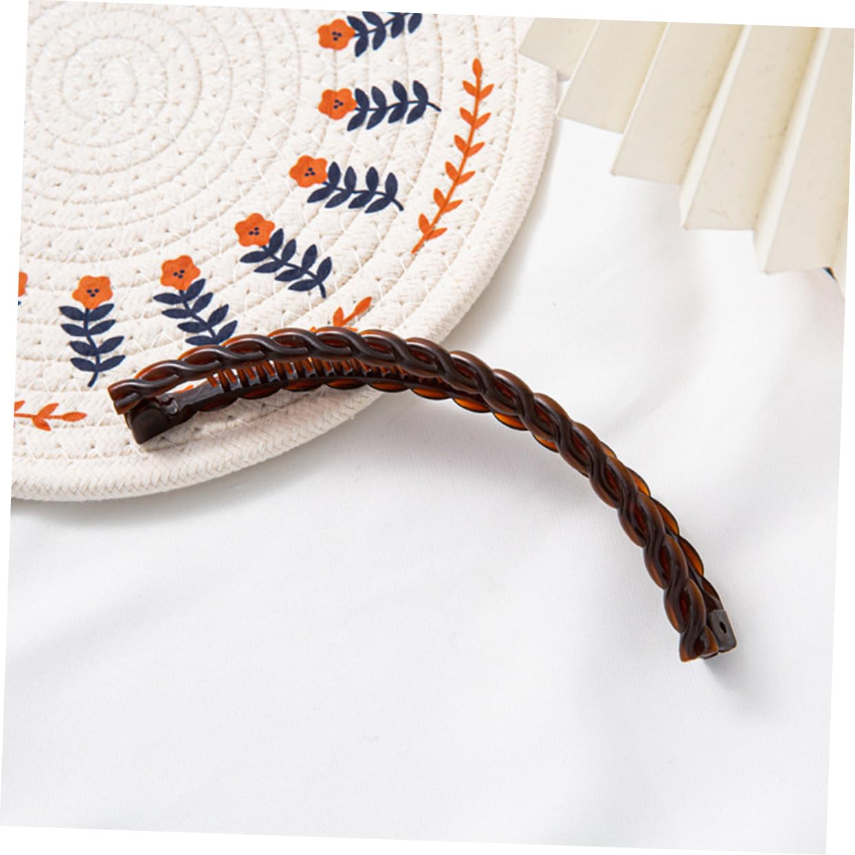 PLAFOPE Mollette per Chioma Donna in Plastico 12 Pezzi, Accessori Chioma per Ragazza Semplice Utilizzo e Design Resistente, per Acconciature Diverse