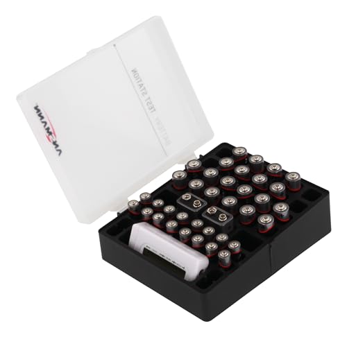 Batterie-Aufbewahrungsbox Ansmann für AAA Micro, AA Mignon und 9V Block