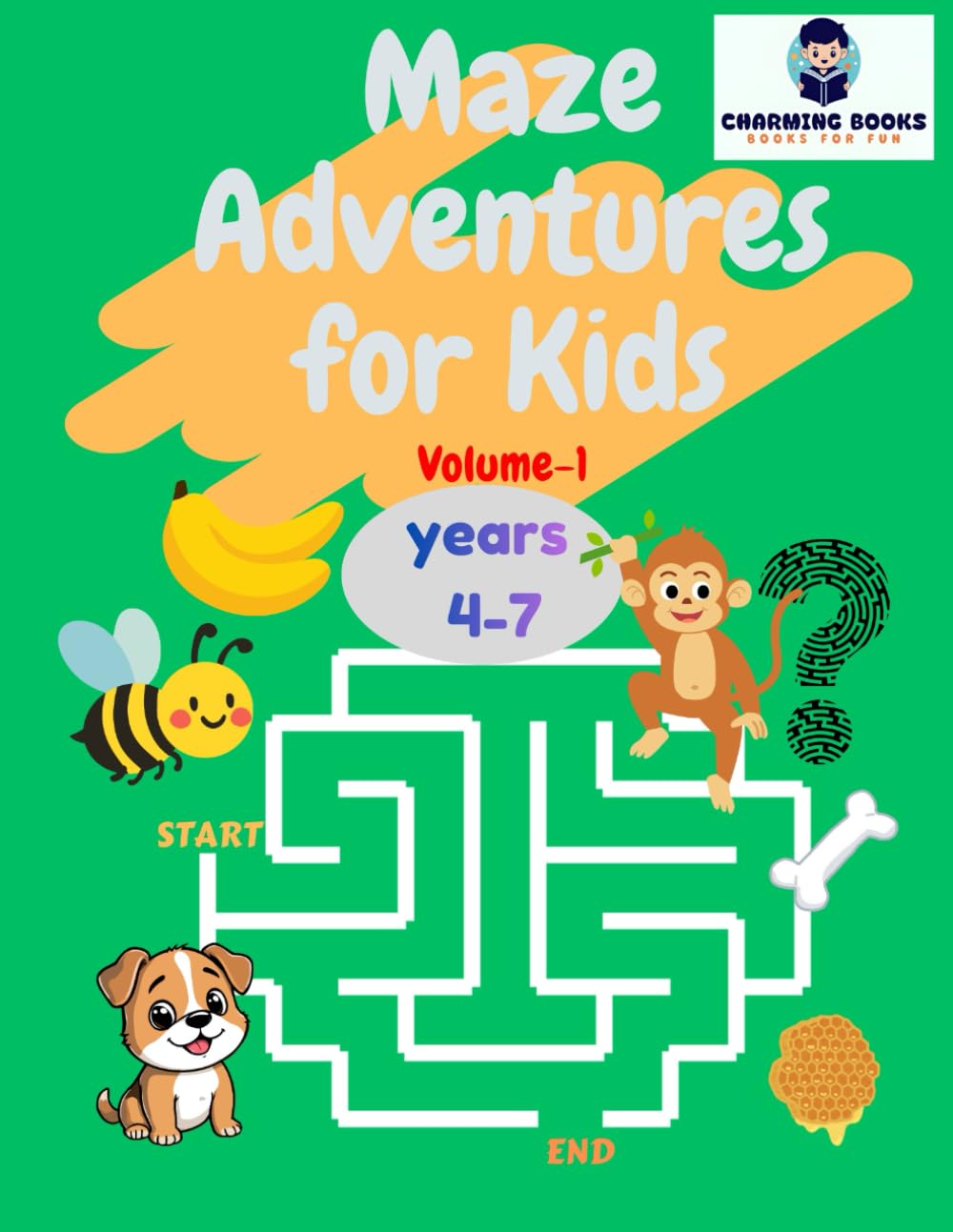 Maze Adventures for Kids: Fun and Easy Mazes for Ages 4–7