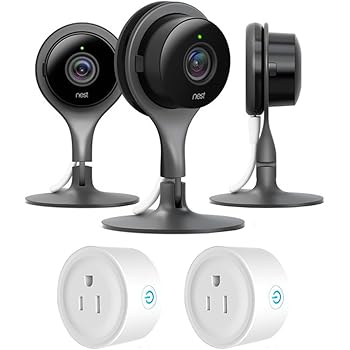 nest cam indoor security camera 3 pack