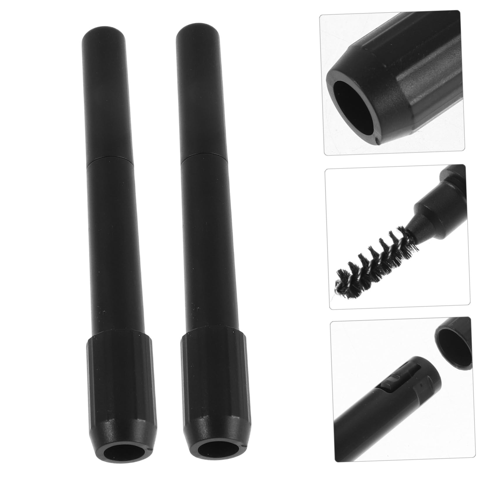 48 Stck. Teiliges Augenbrauenstift Verlängerer mit Dualkopf und Weichem Pinsel Universeller Halter für Präzises Formen Handliche Make-up Hilfe für Anfänger und Profis für Reisen
