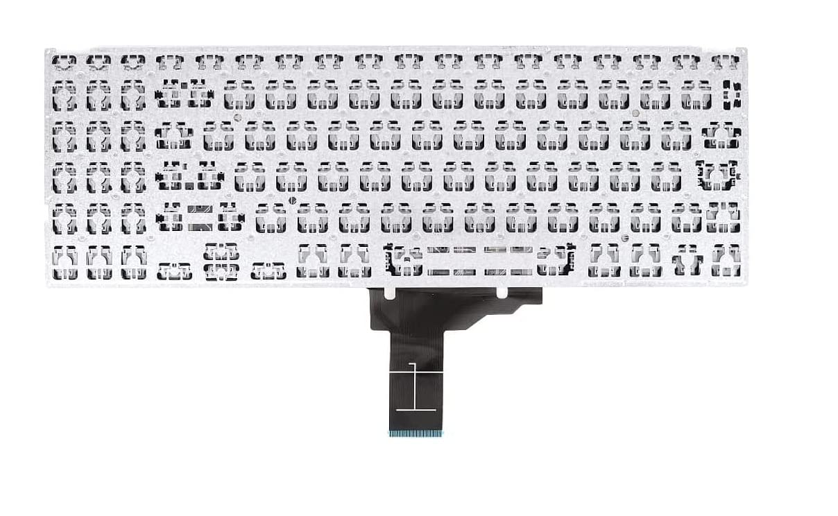 Sanj8 Silver Colour Flex Cable Keyboard Compatible for Asus