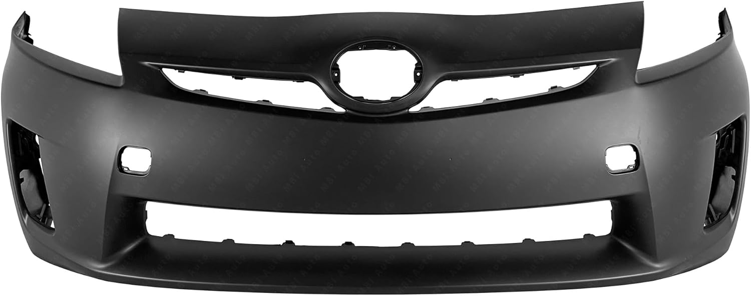 BUMPERS THAT DELIVER - Primered, Front Bumper Cover Fascia for 2010 2011 Toyota Prius w/Halogen Headlights 10 11, TO1000359