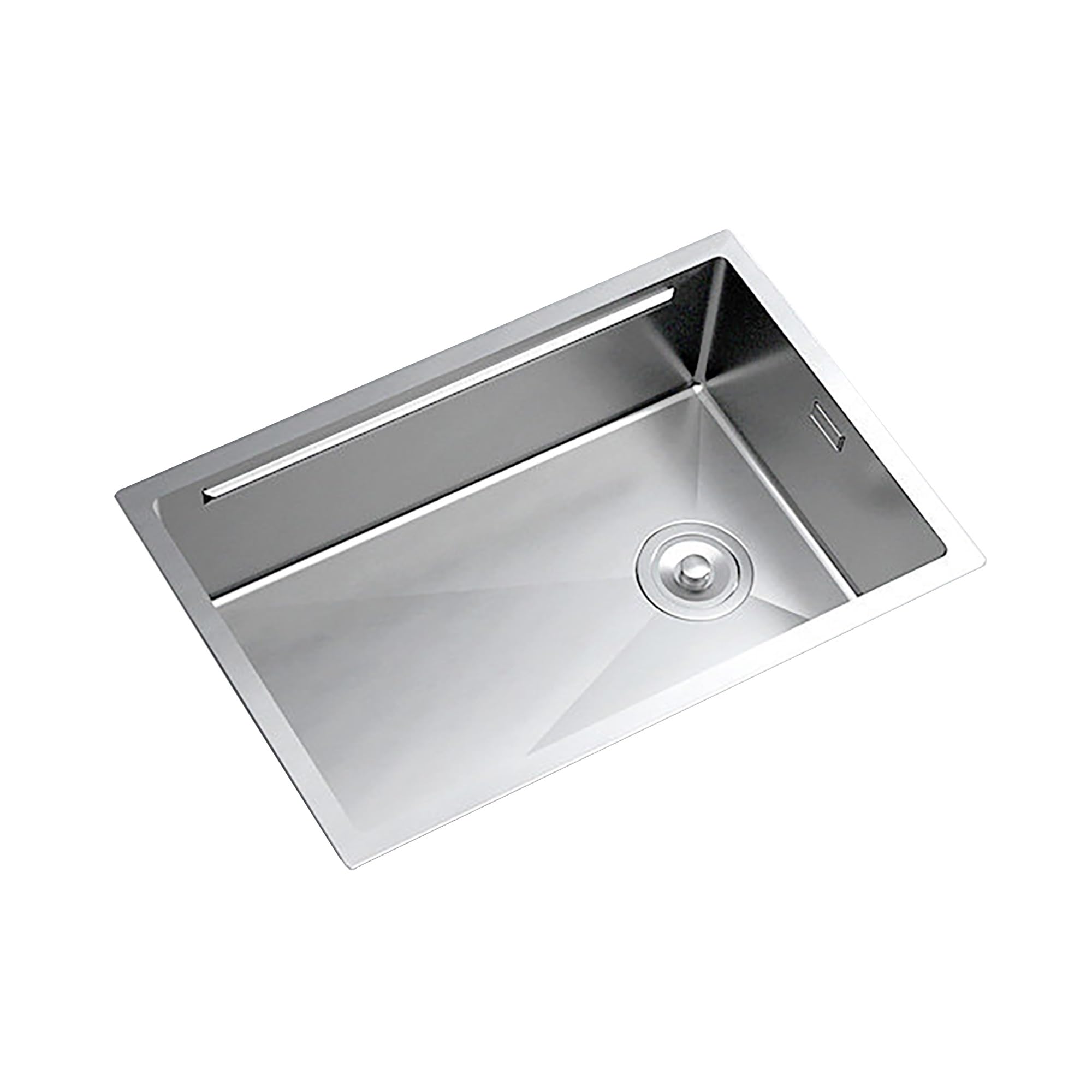 SC Sink,Kitchen Sink Single Bowl Sink Equipped with Drainage Components, Suitable for Restaurants Hotels(65cm)