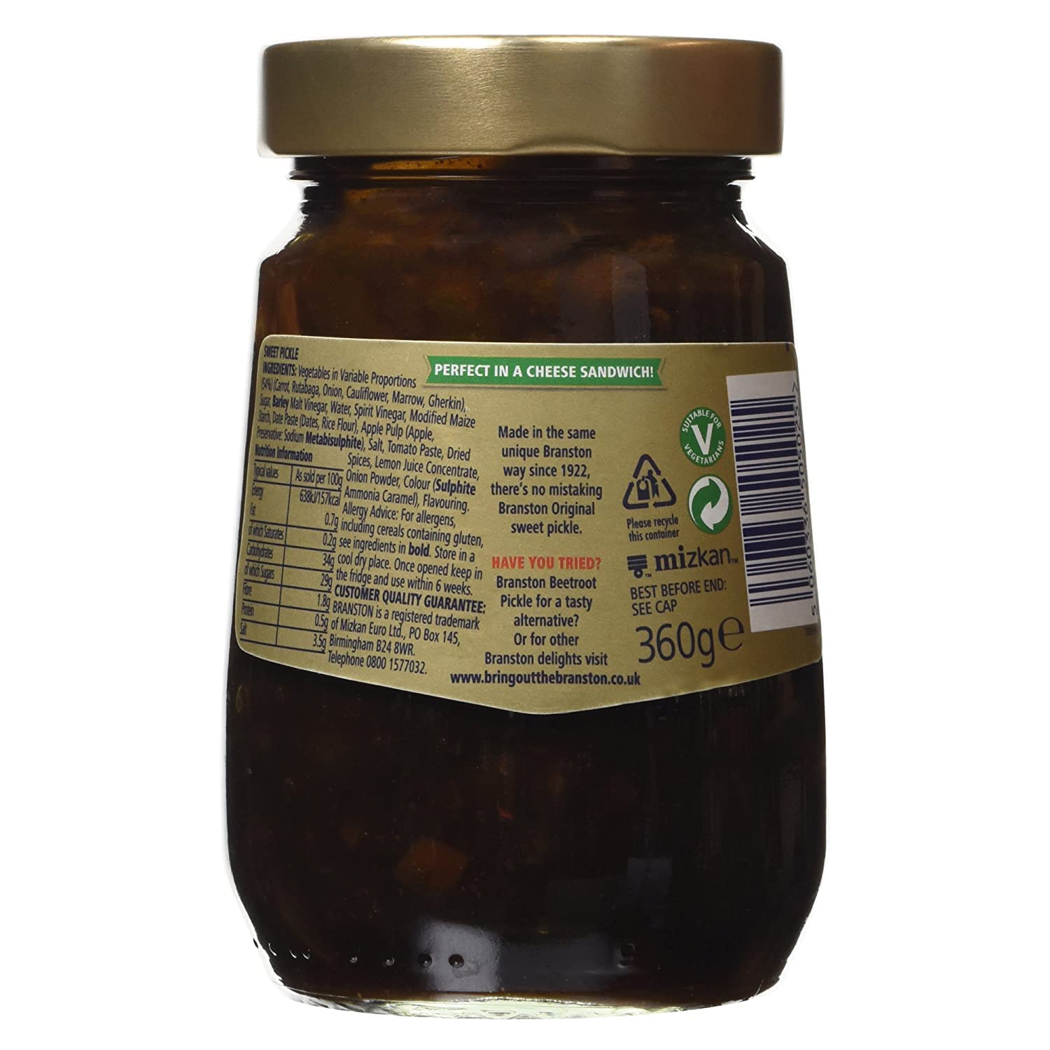 Branston Pickle (lot de 3)
