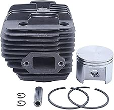 WIIYENA Kit de pistón cilíndrico de 49 mm para motosierras Stihl Ts400, Br350, Br430, Br450, Br450C y Sr430