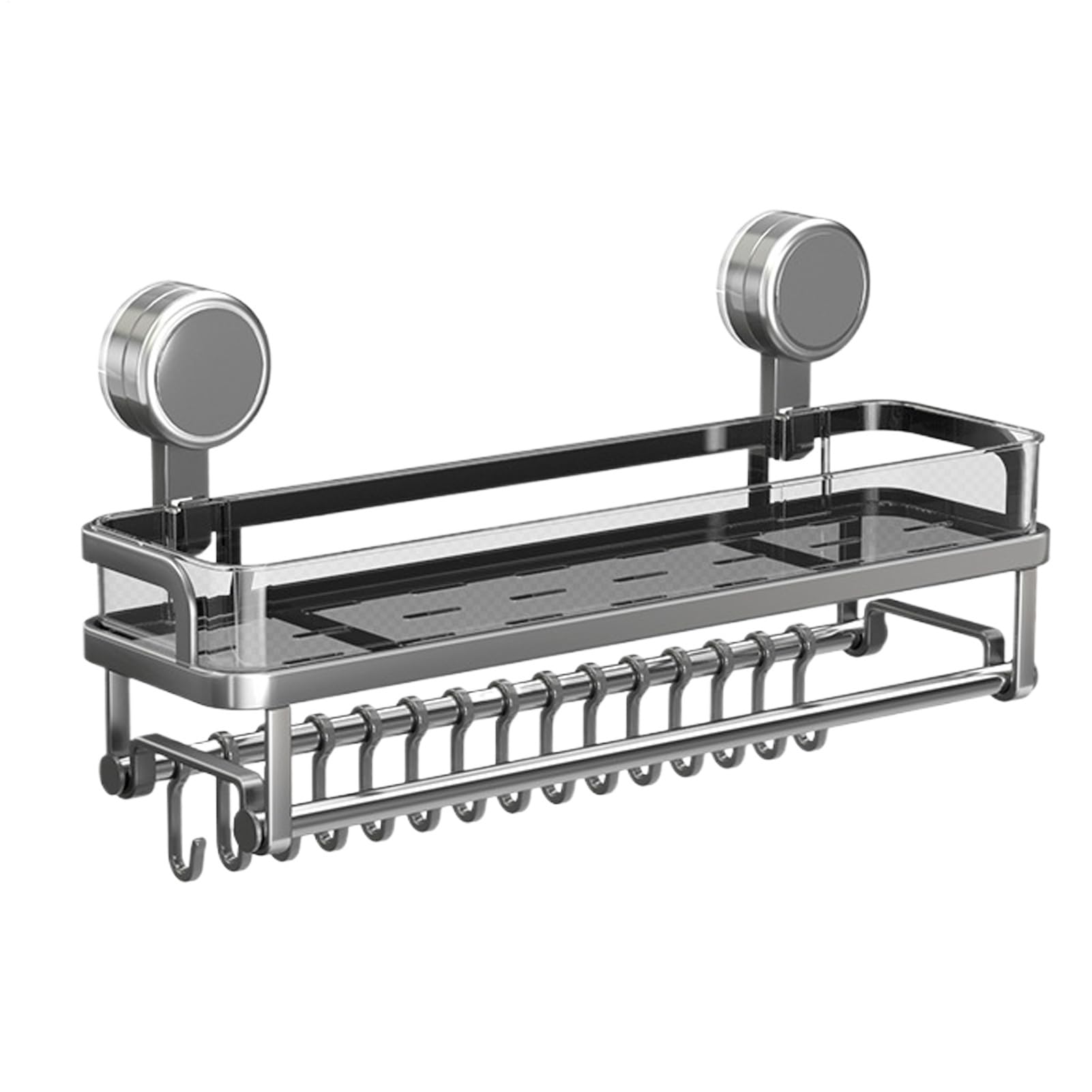Étagère de douche à ventouse panier de rangement salle de bain