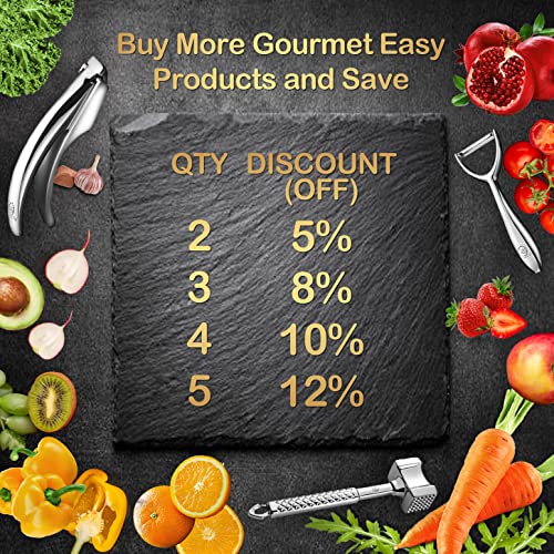 Premium Vegetable Peeler Stainless Steel - Ultra Sharp Blade - Potato Peeler - Vegetable Peelers For Kitchen - Ergonomic Non-Slip Handle Fruit Peeler - Cucumber & Carrot Peeler -5 Years Of Warranty #TOP5