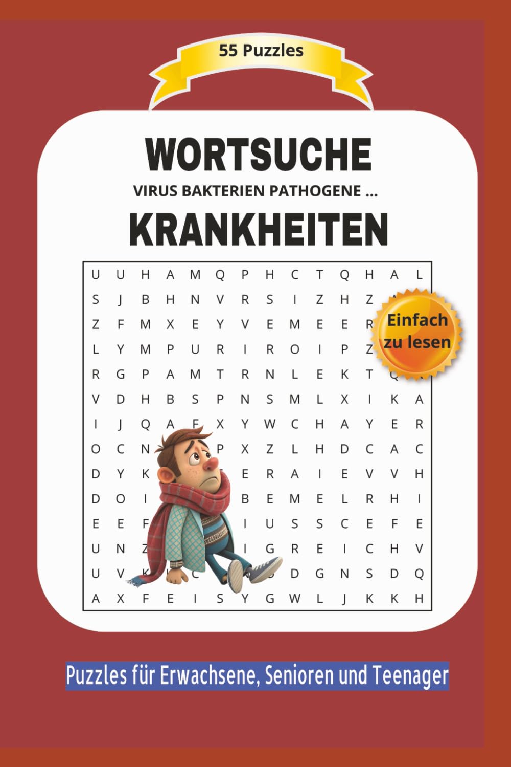KUNDENFOKUS Wortsuche: Verkauf / Marketing / Kundenbetreuung | Alles über Kundenbeziehngen, Verkauf und mehr ...| Einfach zu lesen | 55 Puzzles | ... | Format 6x9 | 15,24 x 22.81 cm | 110 Seiten