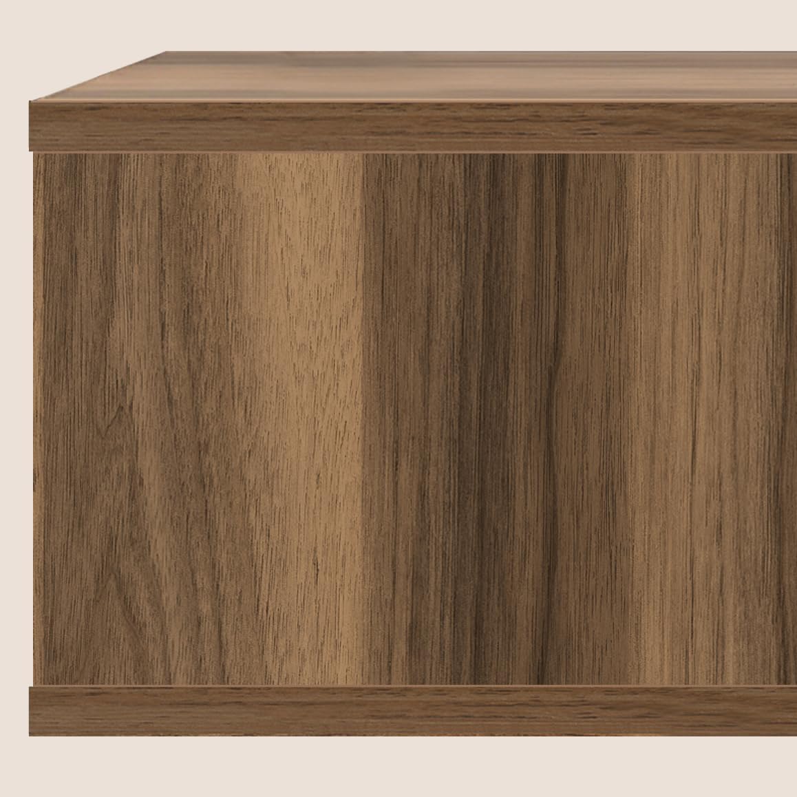 Atelier Mobili Modern Floating TV Stand Wall Mounted, Wall Mounted Entertainment Center, Modern TV Console, Walnut Color, TV Floating Shelf,