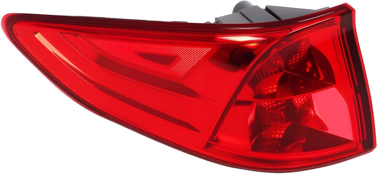 Left Outer Tail Light Assembly With Bulb Compatible with 2018-2023 Odyssey Driver Side Rear Brake Lamp 33550THRA01 (Left)