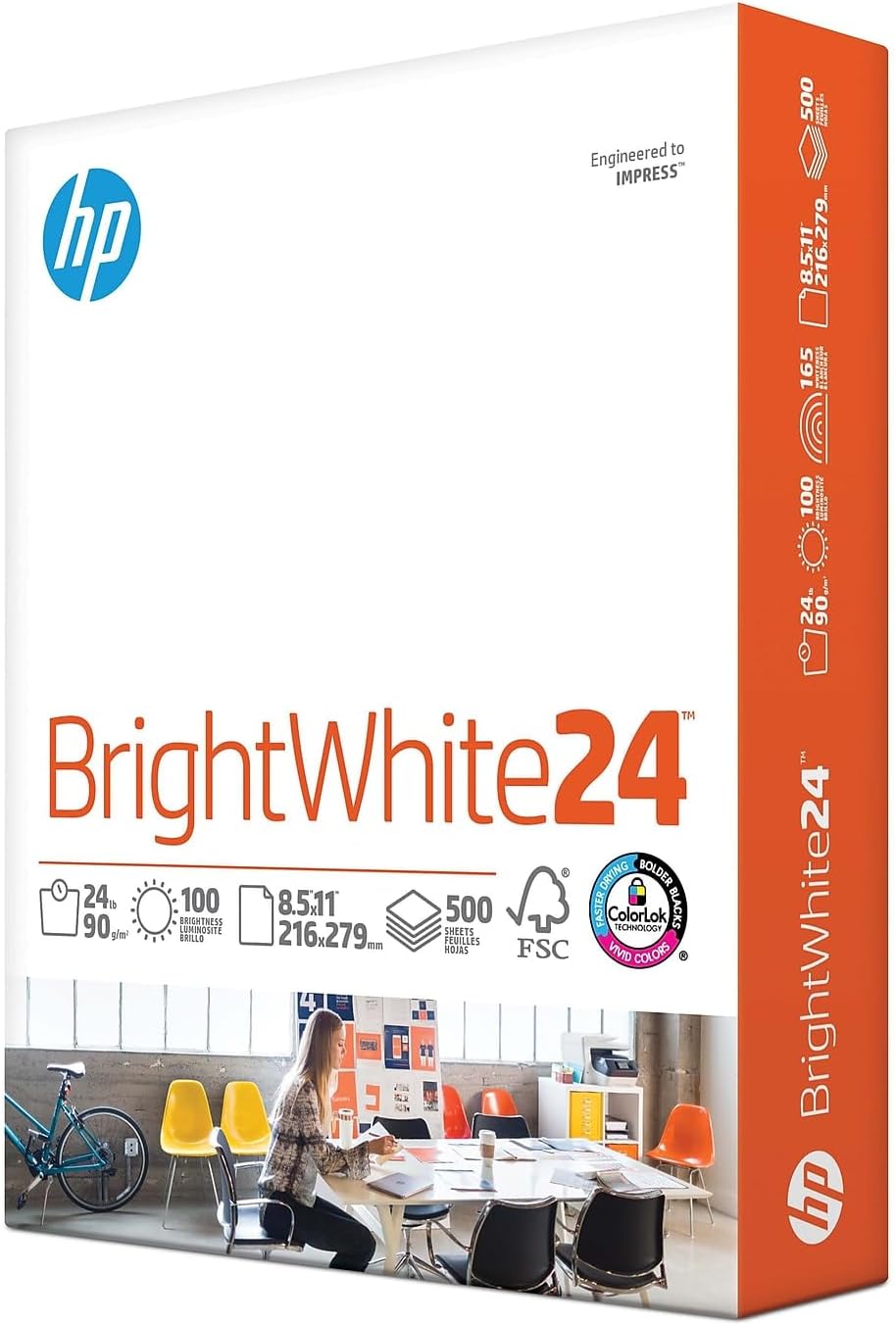 Epson Bright White Pro Paper S0415864, 8.5" x 11" (500