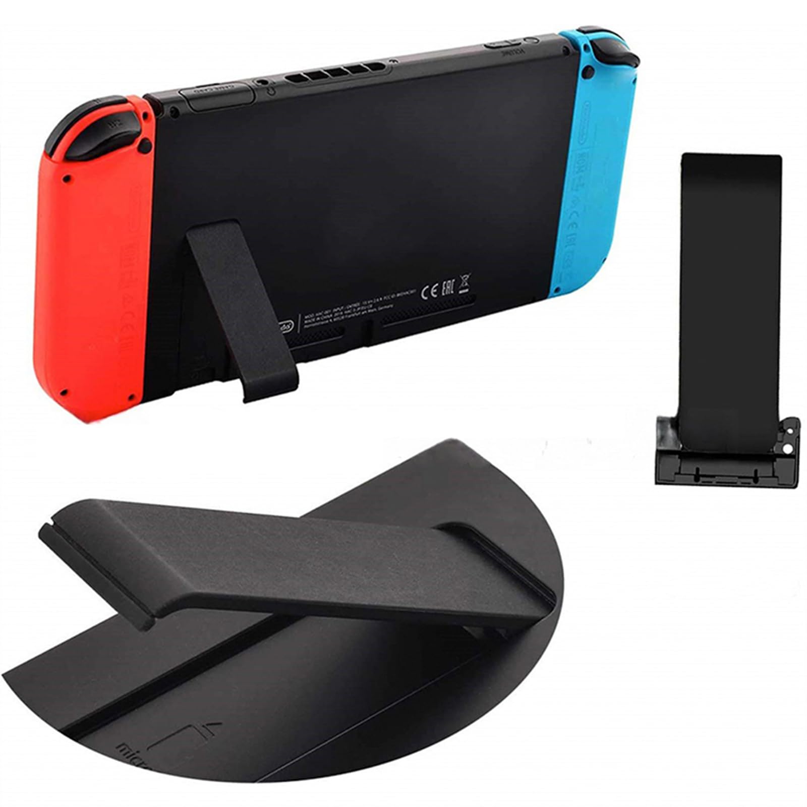 Faxiang Béquille de rechange pour Nintendo Switch, 7 x 2 x 0,5 cm, support arrière compatible avec console Switch