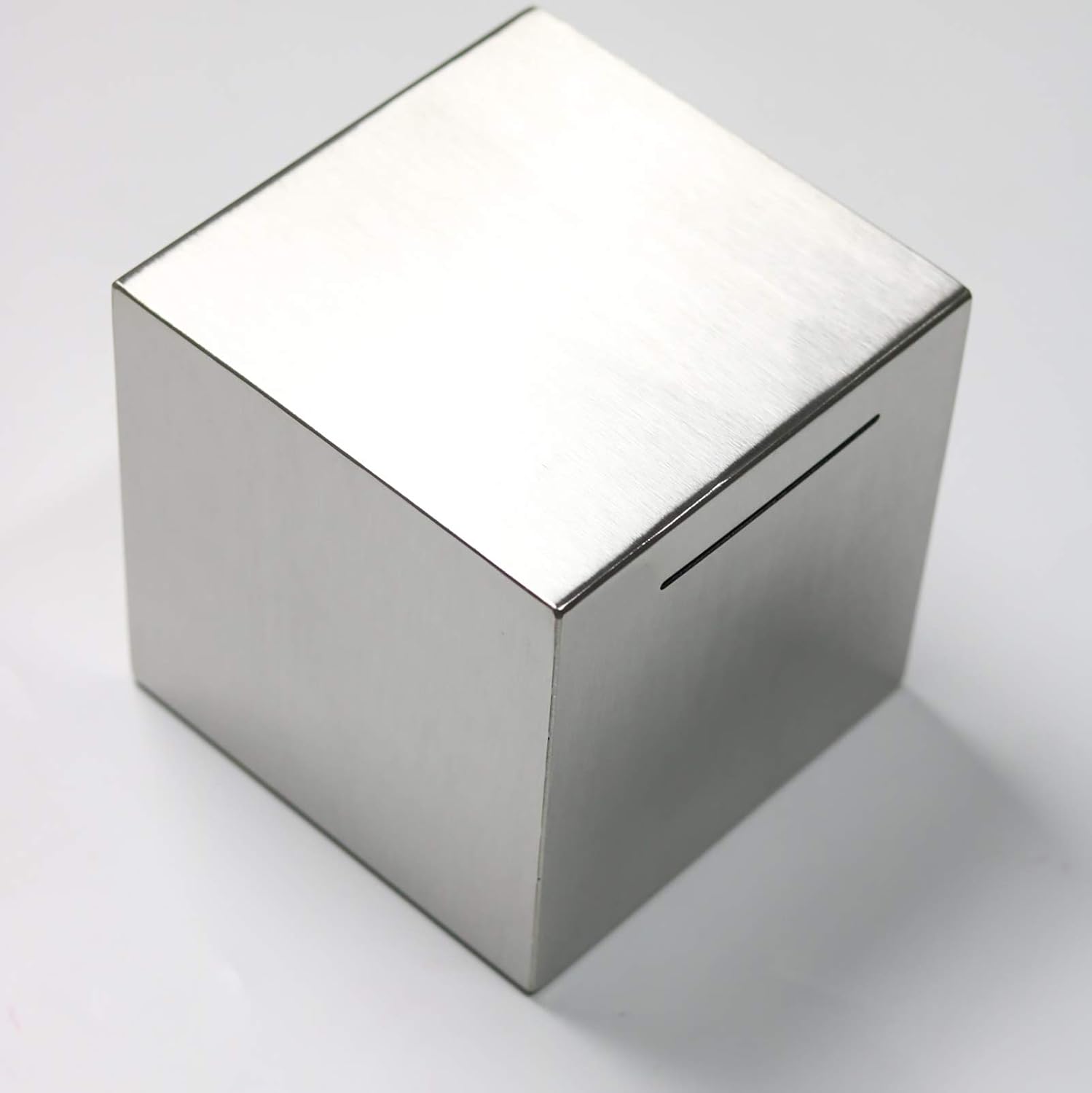 24H 5.9-inch Stainless Steel No-Outlet Piggy Bank for Adults, Exist Only to, Meaningful Gifts for a Kid/Baby, Saving Now for a Brighter Future