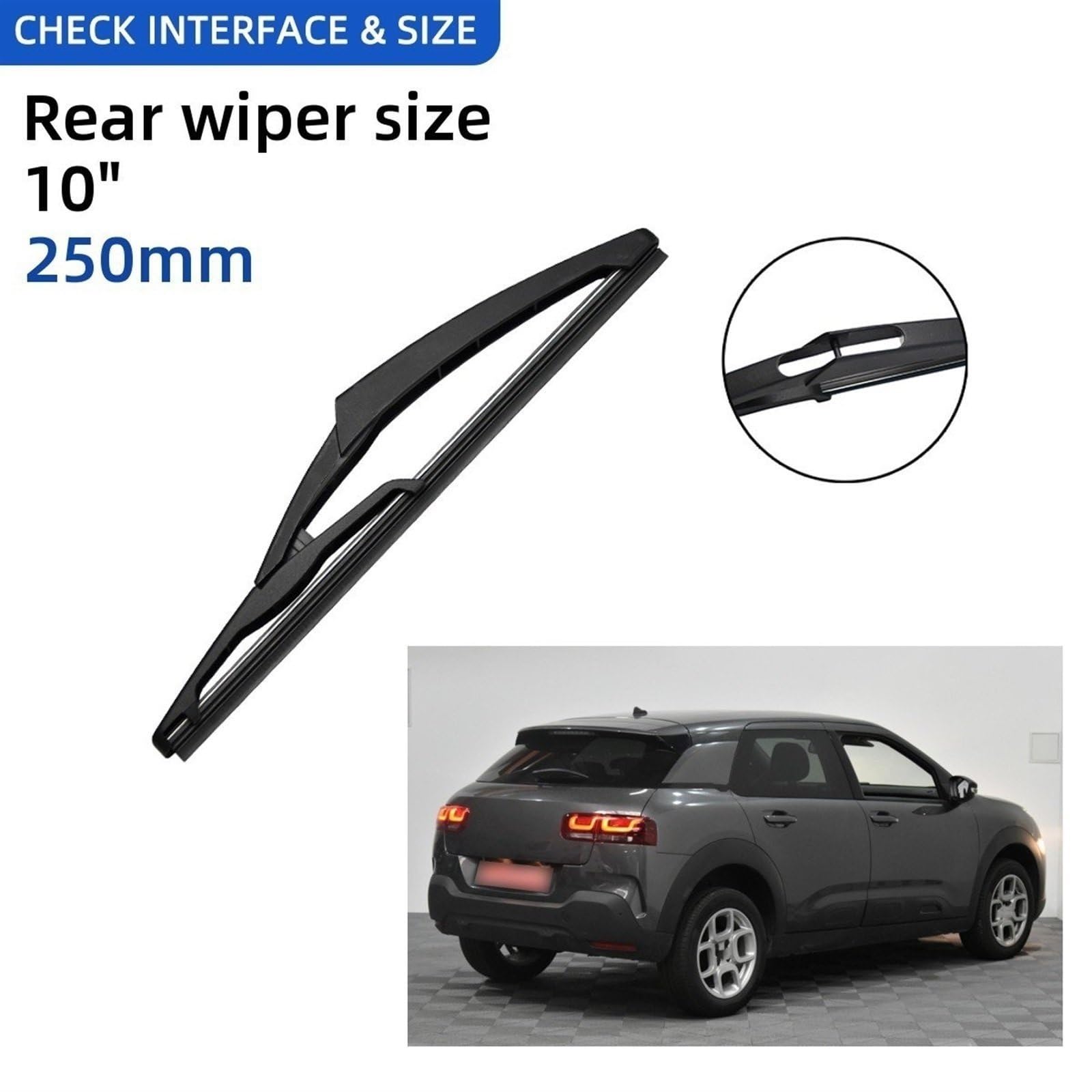 UANGLI 3PCS Fr Citroen C4 Cactus 2014-2020 Vorne Hinten Windschutzscheibe  Fenster Wischer Klingen Zubehr 26 "+ 18" + 10" Wischer : Amazon.de: Auto &  Motorrad